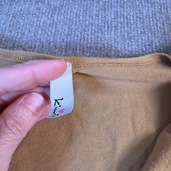 Kiwi Tan Belted Tunic Dress / Top 1466 - Picture 3 of 5